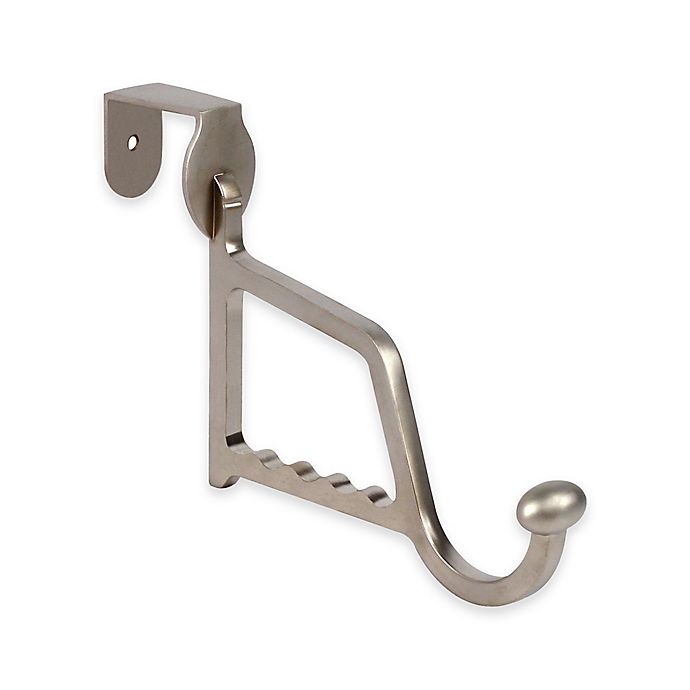 slide 1 of 2, Spectrum Duchess Over The Door Hanger Holder - Satin Nickel, 1 ct