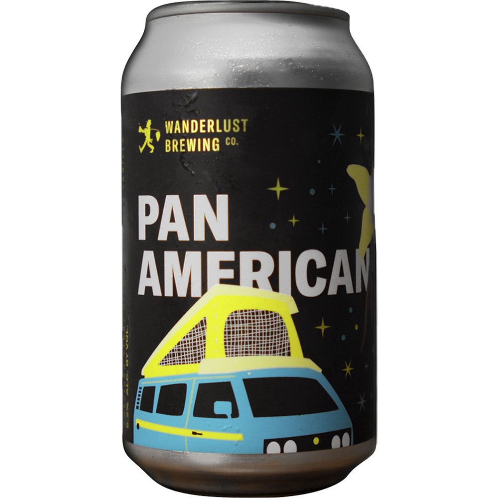 slide 1 of 1, Wanderlust Brewing Company Wanderlust Brewing Pan American, 4 ct; 12 oz