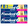 slide 26 of 29, Fixodent Ultra Max Hold Denture Adhesive Cream 3 Value Pack 3 - 2.2 oz Boxes, 3 ct