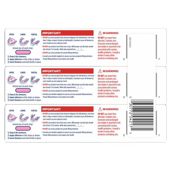 slide 23 of 29, Fixodent Ultra Max Hold Denture Adhesive Cream 3 Value Pack 3 - 2.2 oz Boxes, 3 ct