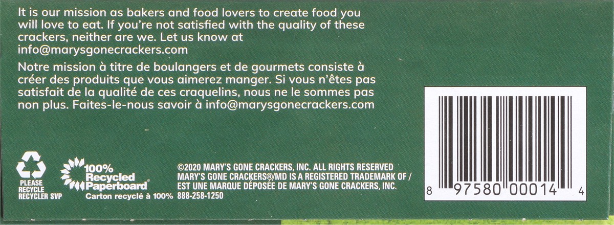 slide 6 of 9, Mary's Organic Jalapeno Crackers 156 g, 156 g