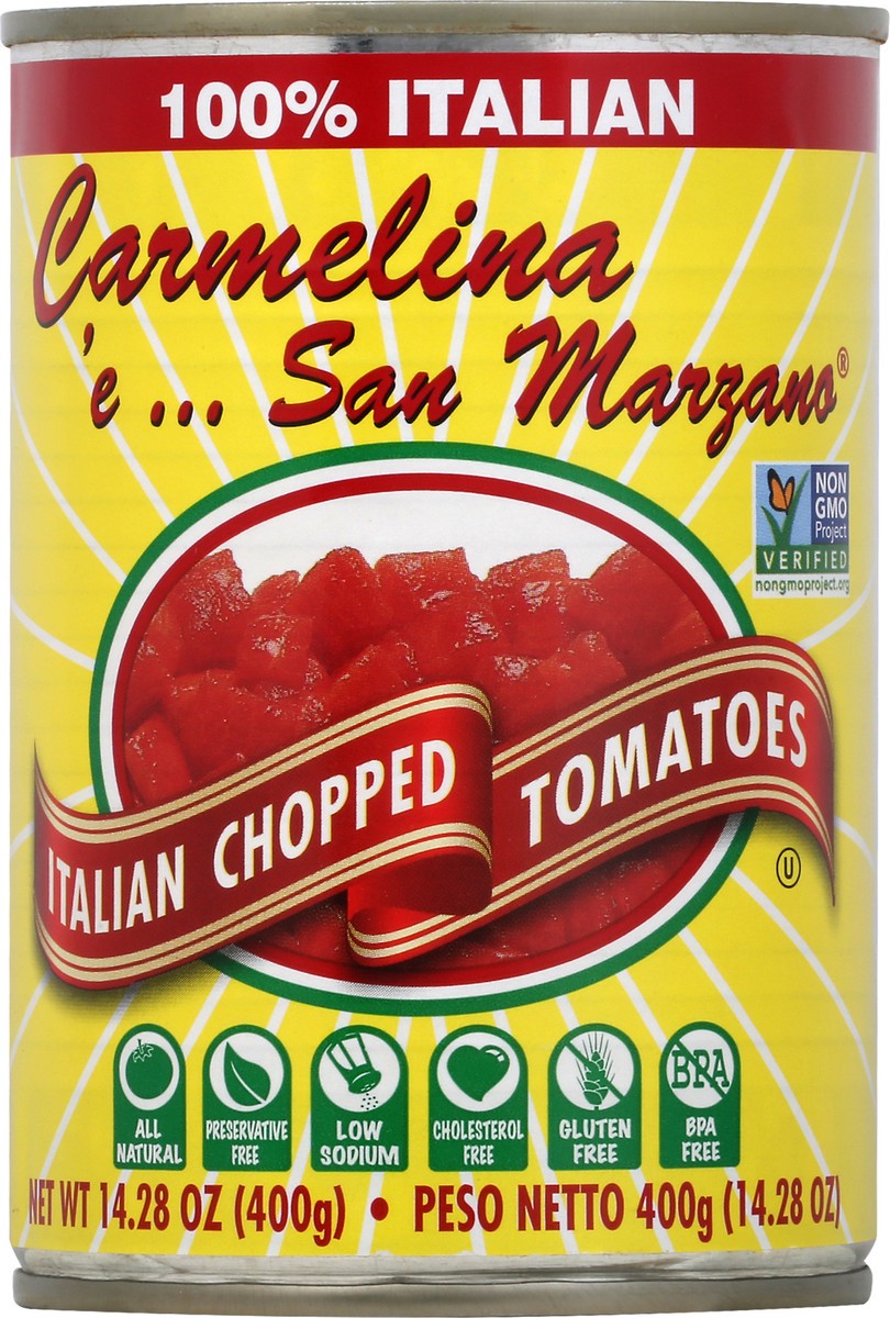 slide 8 of 10, Carmelina 'e... San Marzano Tomatoes 14.28 oz, 14.28 oz