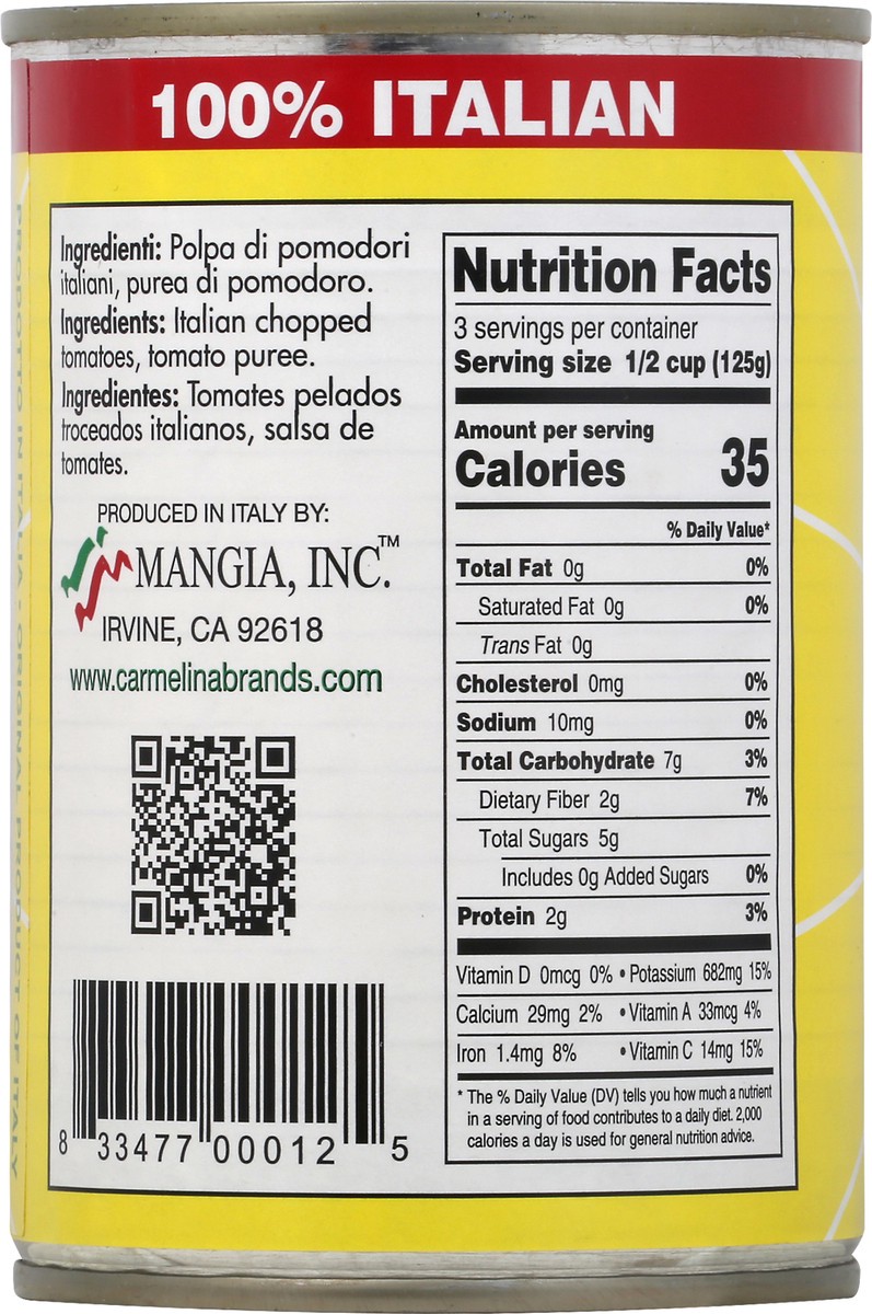 slide 7 of 10, Carmelina 'e... San Marzano Tomatoes 14.28 oz, 14.28 oz