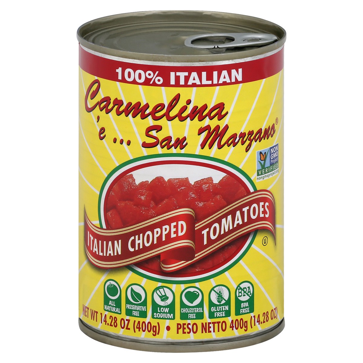 slide 9 of 10, Carmelina 'e... San Marzano Tomatoes 14.28 oz, 14.28 oz