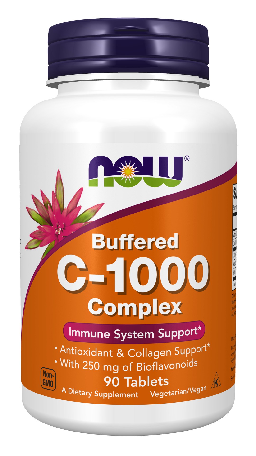 slide 1 of 4, NOW Vitamin C-1000 Complex - 90 Tablets, 90 ct