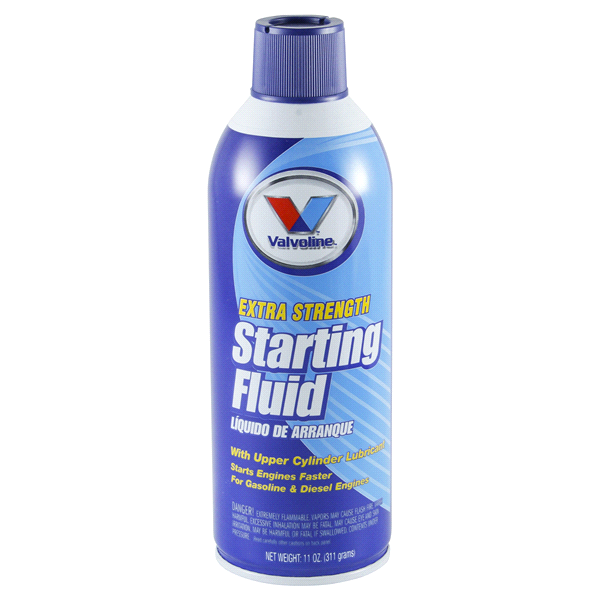 slide 1 of 4, Valvoline Extra Strength Starting Fluid, 11 oz