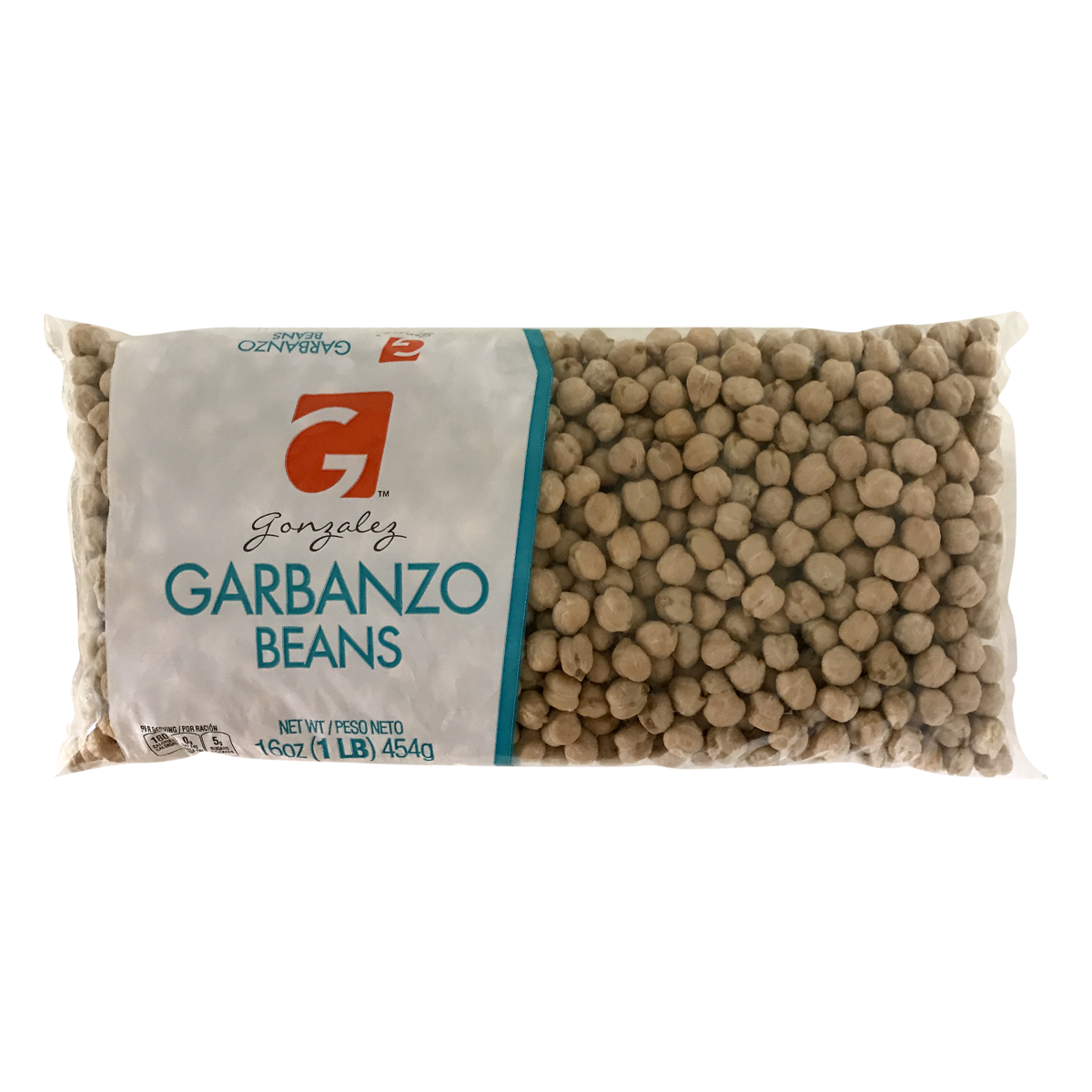 slide 1 of 1, Gonzalez Garbanzo Beans, 1 lb