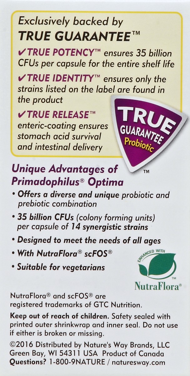 slide 3 of 4, Nature's Way Fortify Optima 35 Billion Probiotic, 30 ct