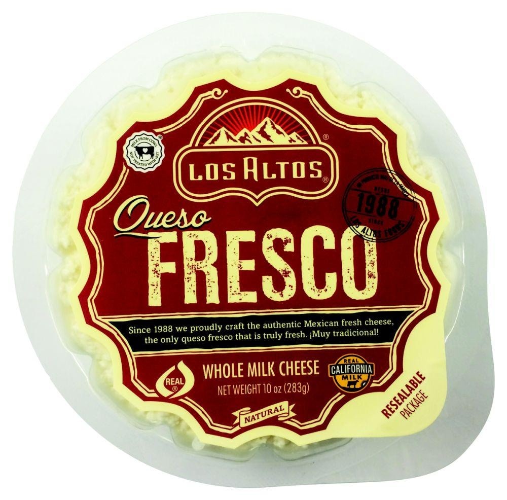 slide 1 of 1, Los Altos Queso Fresco, 10 oz