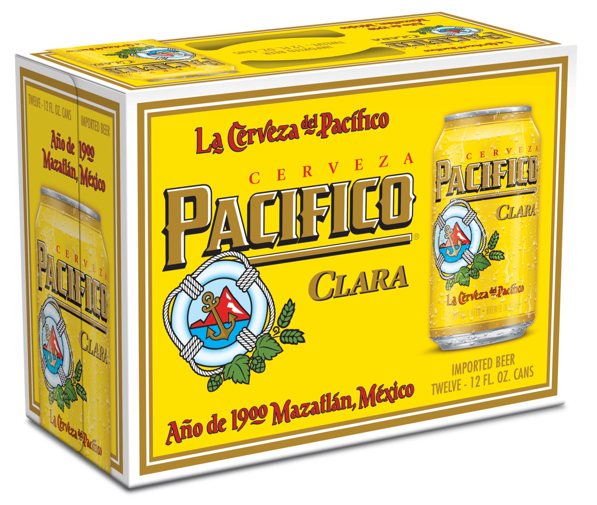 slide 4 of 4, Pacifico In Cans, 12 ct; 12 oz