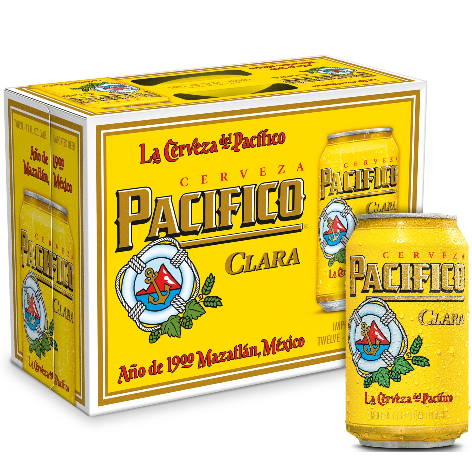 slide 1 of 4, Pacifico In Cans, 12 ct; 12 oz