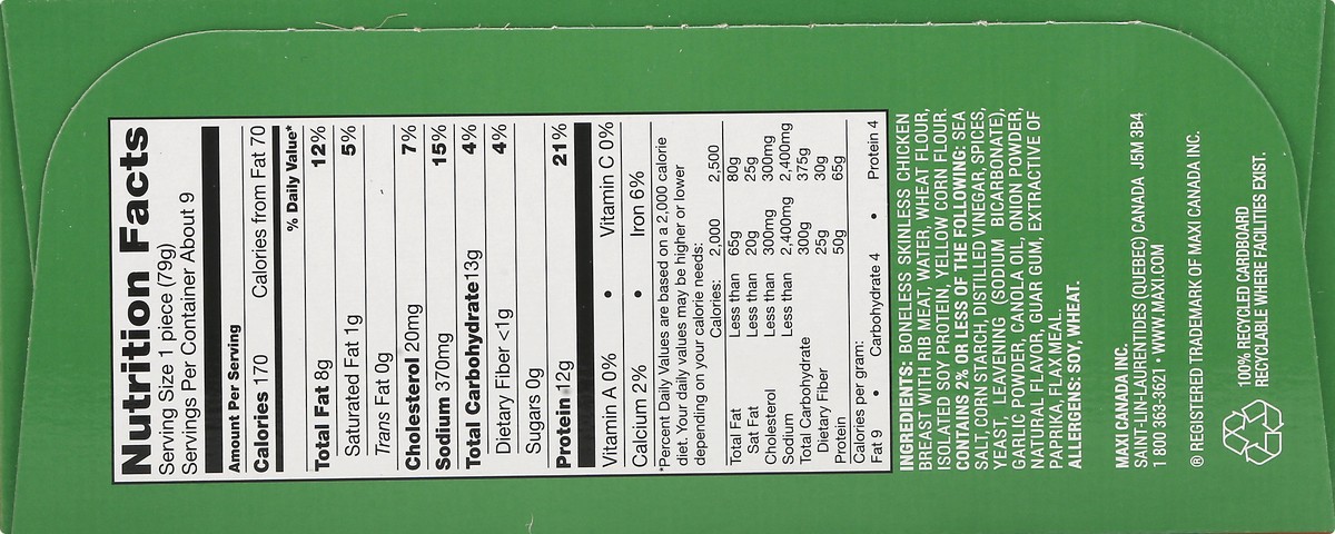 slide 4 of 9, Yummy Chicken Breast Patties 24.5 oz, 24.5 oz