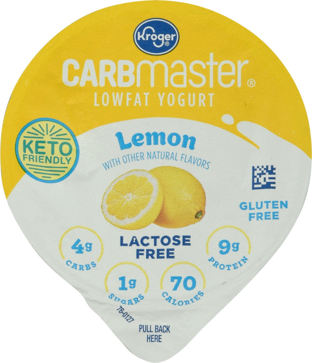 slide 7 of 11, Kroger Carbmaster Lemon Cultured Dairy Blend, 6 oz