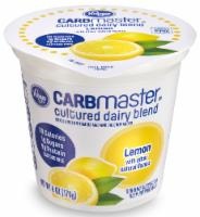 slide 1 of 1, Kroger Carbmaster Lemon Cultured Dairy Blend, 6 oz