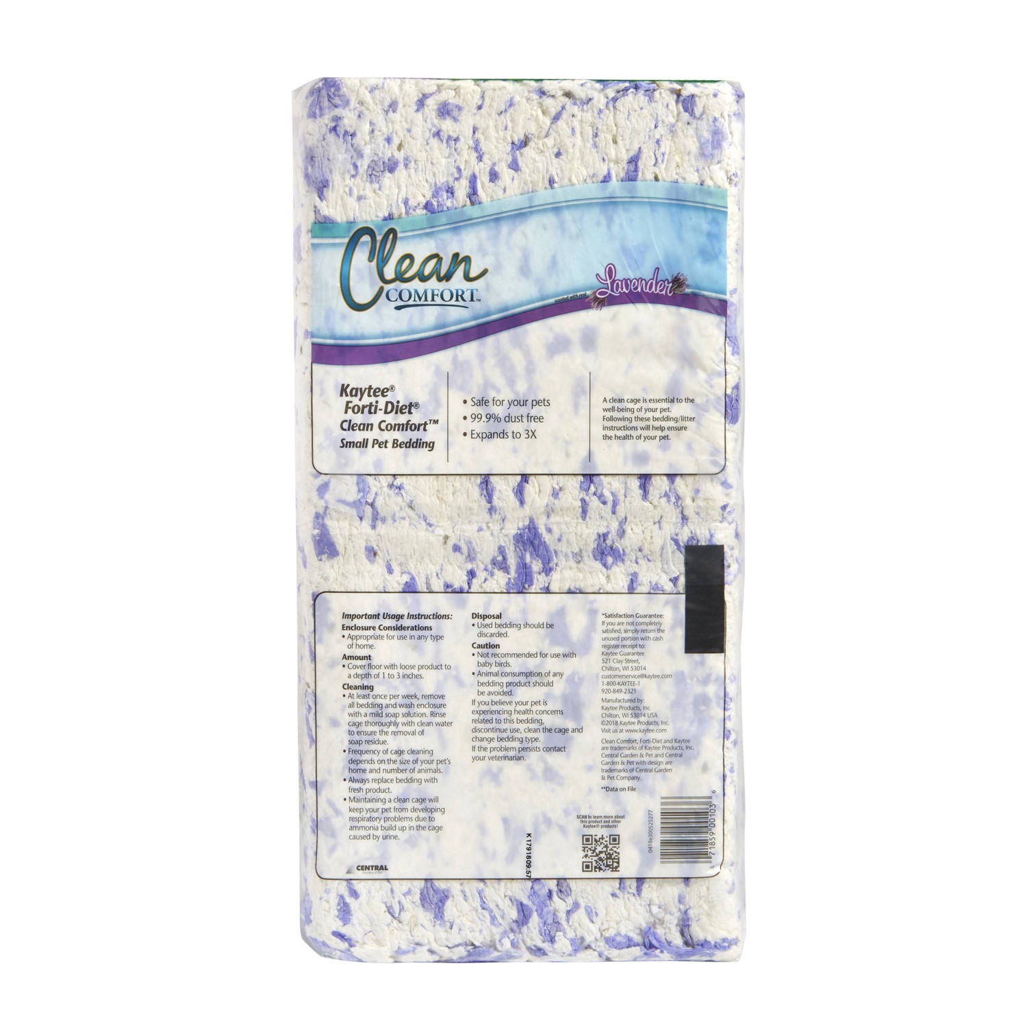 slide 12 of 21, Kaytee Clean Comfort Small Pet Bedding Lavender - 24.6L, 24.6 liter