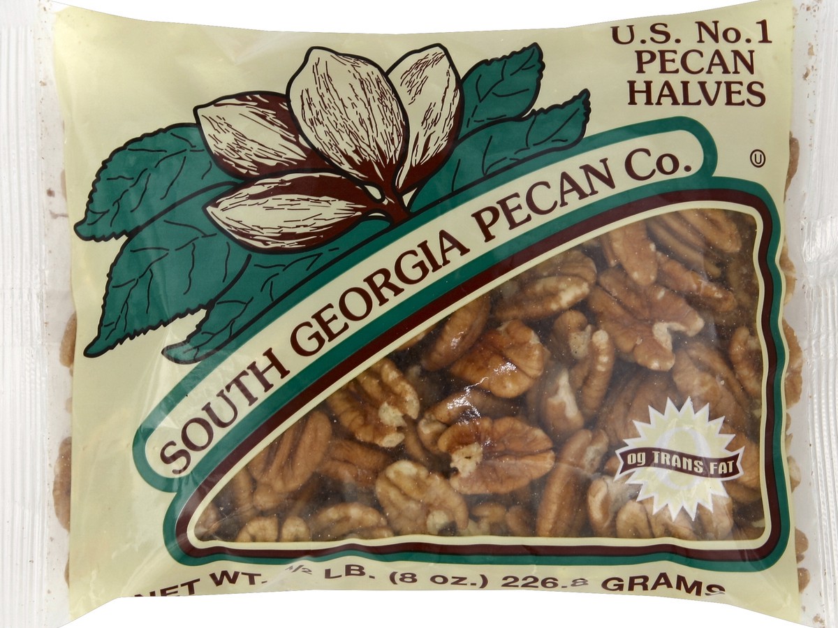 slide 1 of 5, South Georgia Pecan Halves 8 oz, 8 oz