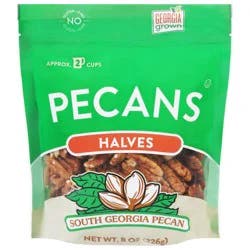 South Georgia Pecan Halves Pecans 8 oz