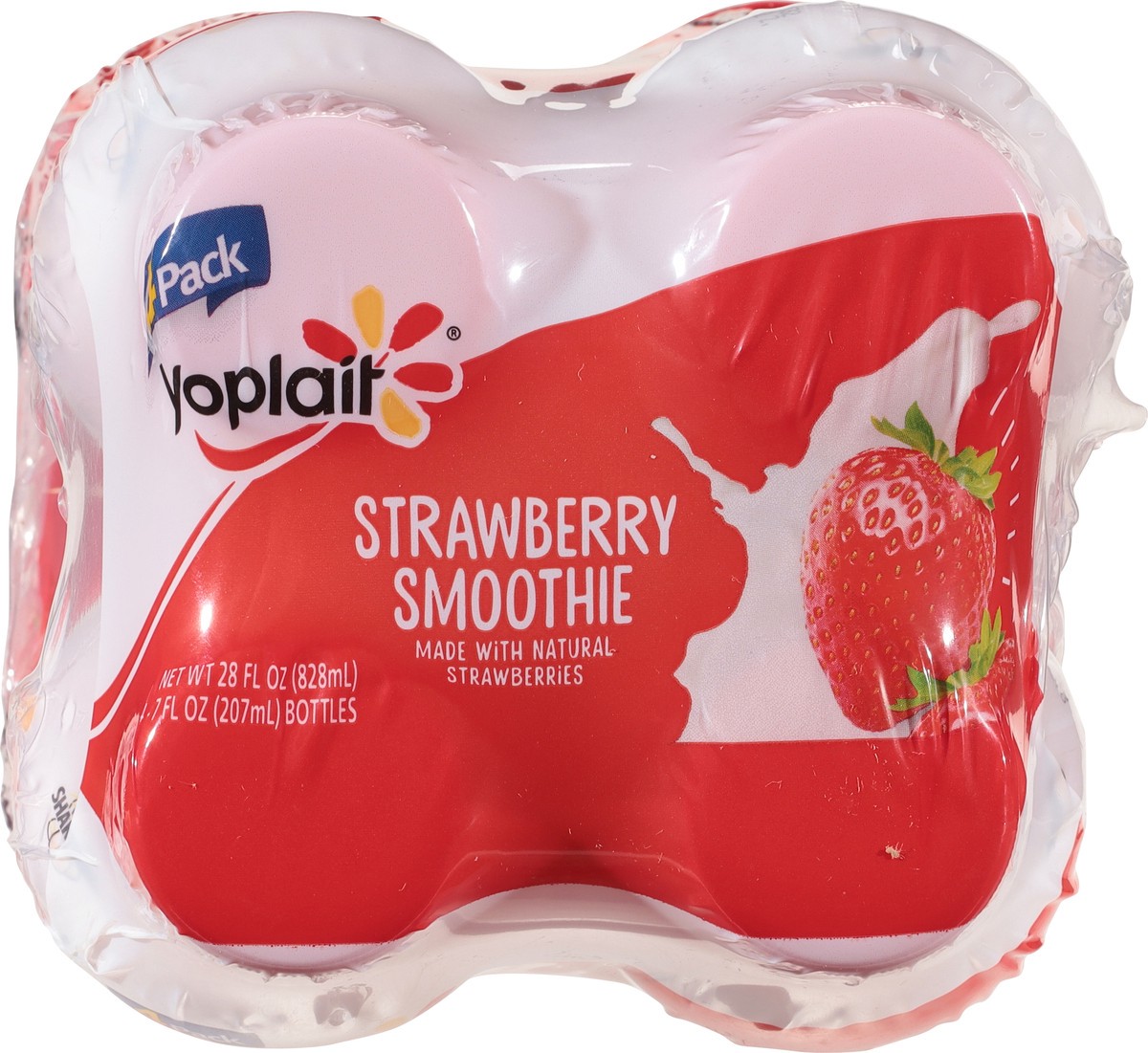 slide 11 of 13, Yoplait Strawberry Smoothie 4 - 7 fl oz Bottles, 4 ct