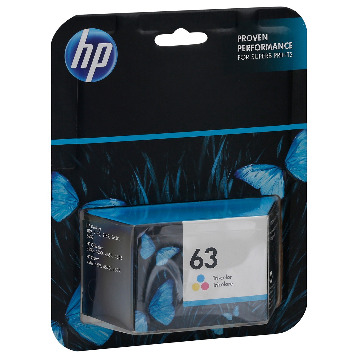 slide 3 of 11, HP Tri-Color 63 Ink Cartridge 1 ea, 1 ct