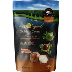 Golden Crunch Cinnamon Macadamias