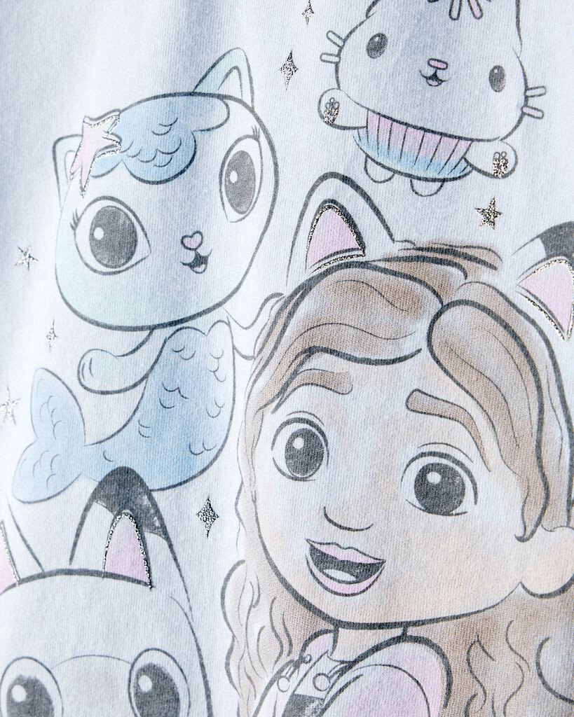 slide 2 of 3, Carter's Toddler Gabby's Dollhouse Short-Sleeve Graphic Tee - Blue Blue 3T, 1 ct