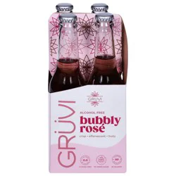 Gruvi Alcohol Free Bubbly Rose Beer 1 ea