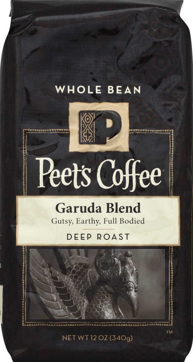 slide 5 of 6, Peet's Garuda Blend Whole Bean, 12 oz