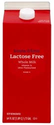 know & love Whole Lactose Free Milk 64 Ounces