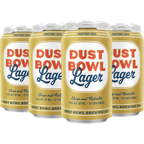 slide 1 of 1, Dust Bowl Brewing Co. Dust Bowl, Lager, 12 oz