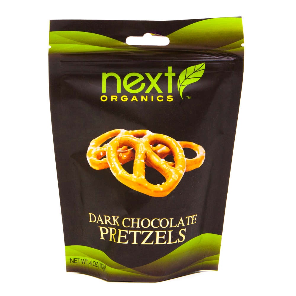 slide 1 of 1, Next Organics Pretzels 4 oz, 4 oz