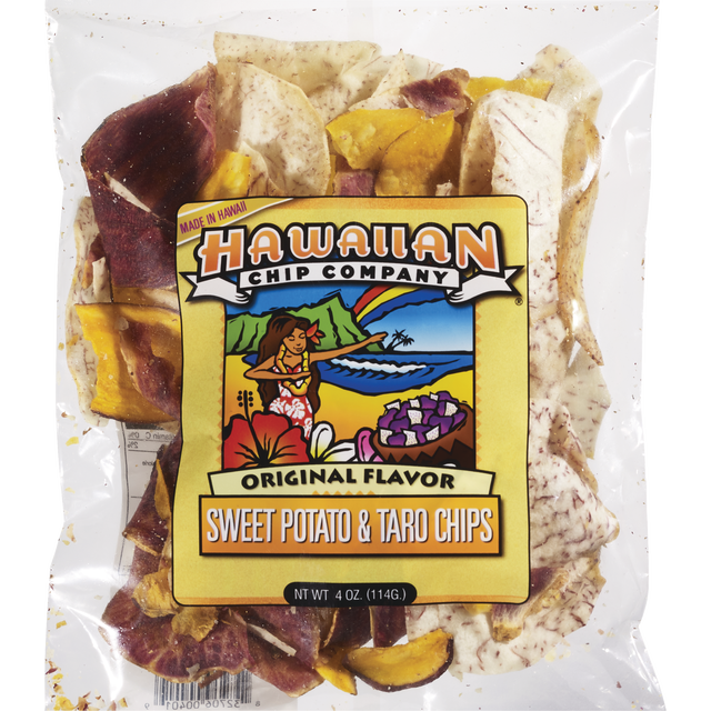 slide 1 of 1, Hawaiian Chip Co. Hawaii Sweet Potato Taro Chip, 