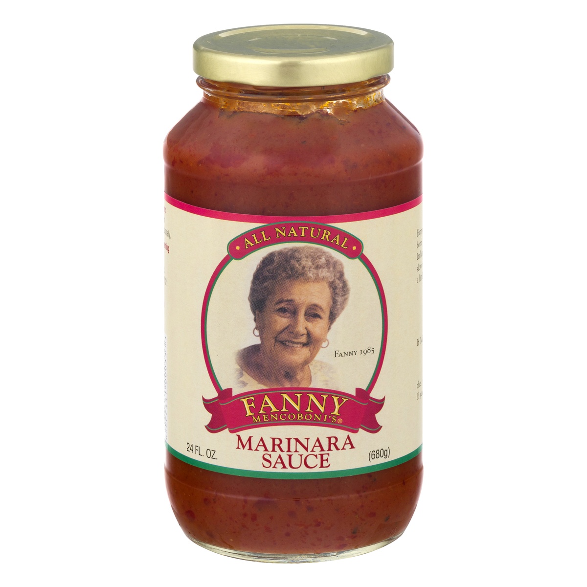 slide 1 of 1, Fanny Mencoboni's Marinara Sauce 24 oz, 24 oz