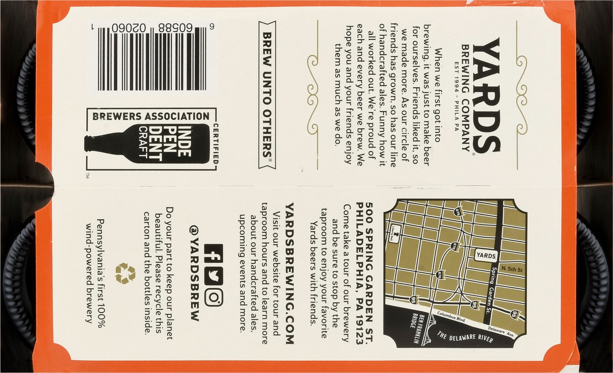 slide 4 of 9, Yards Champion Ale Brawler Beer 6 - 12 fl oz Bottles, 6 ct; 12 oz