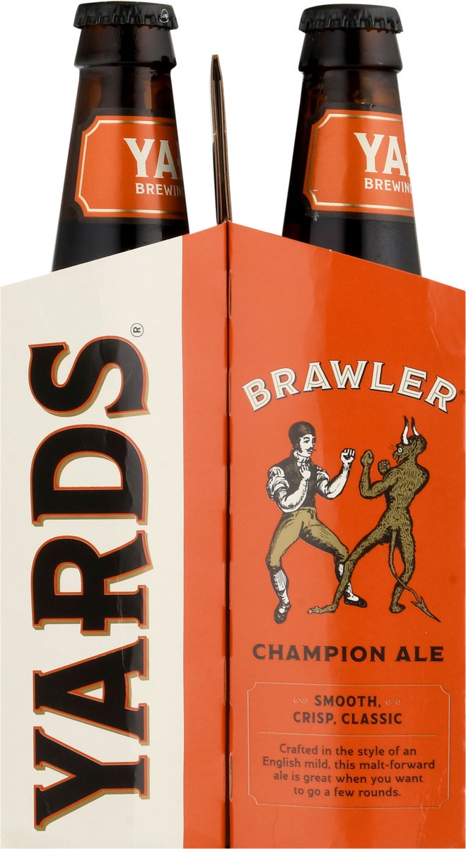 slide 3 of 9, Yards Champion Ale Brawler Beer 6 - 12 fl oz Bottles, 6 ct; 12 oz