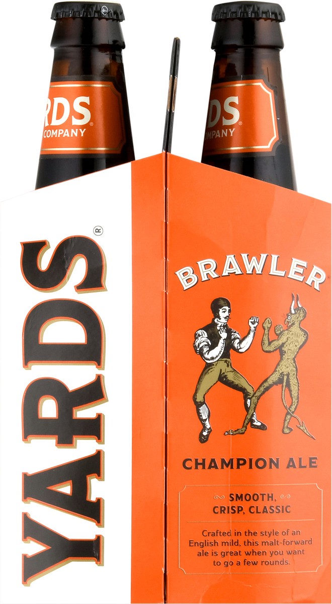 slide 9 of 9, Yards Champion Ale Brawler Beer 6 - 12 fl oz Bottles, 6 ct; 12 oz