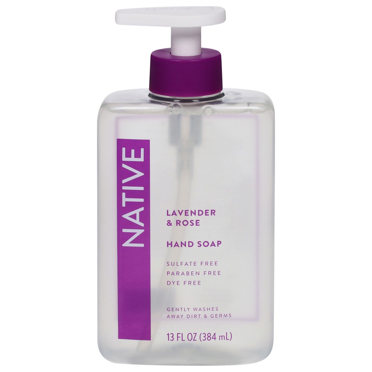 slide 3 of 4, Native Lavender & Rose Liquid Hand Soap 13OZ, 13 fl oz