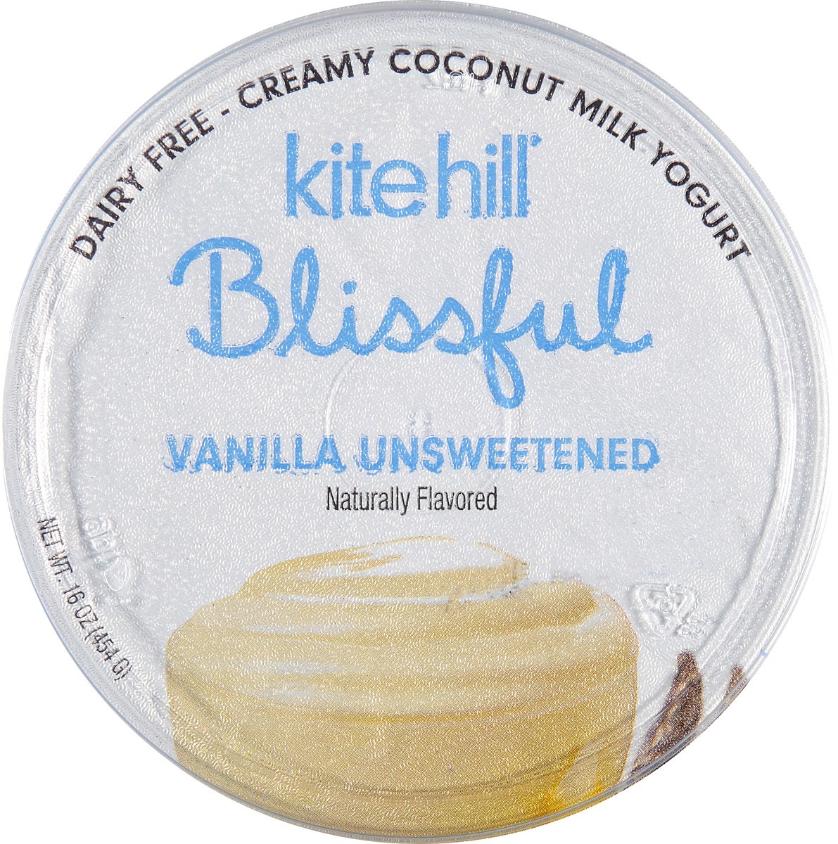 slide 11 of 12, Kite Hill Blissful Dairy Free Unsweetened Vanilla Coconut Milk Yogurt 16 oz, 16 oz