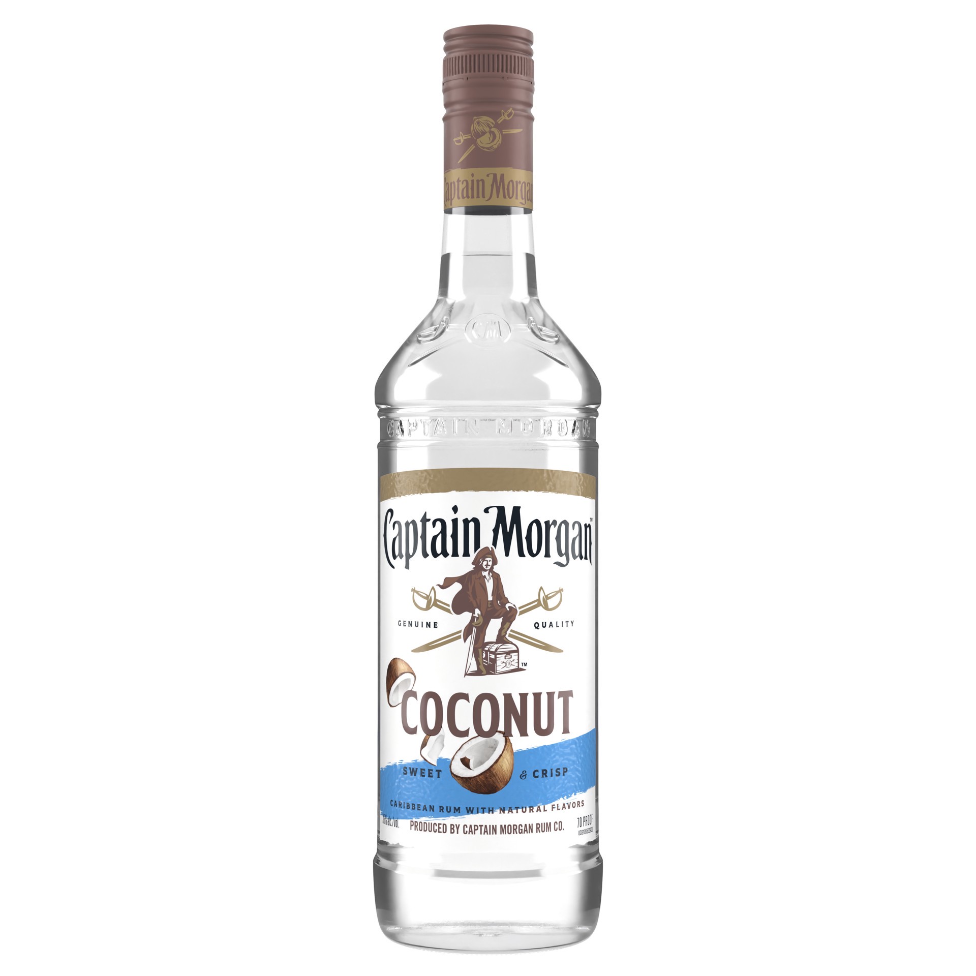 slide 1 of 3, Captain Morgan Coconut (Caribbean Rum with Natural Flavors), 750 mL, 750 ml