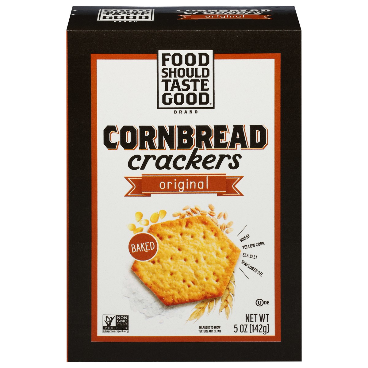 slide 10 of 13, Food Should Taste Good Original Cornbread Cracker, 5 oz