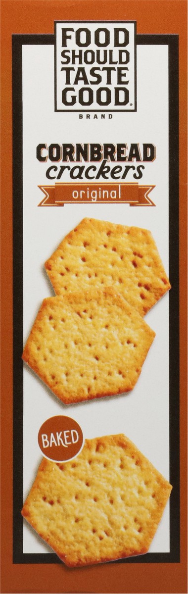 slide 8 of 13, Food Should Taste Good Original Cornbread Cracker, 5 oz