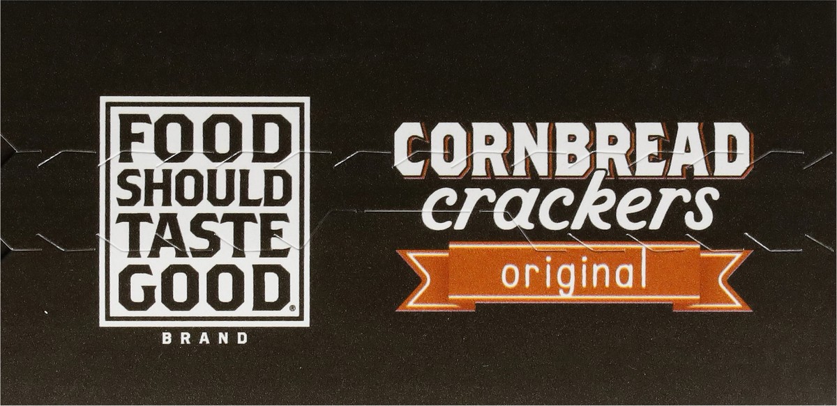 slide 9 of 13, Food Should Taste Good Original Cornbread Cracker, 5 oz