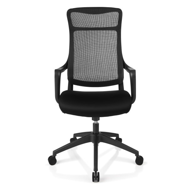 slide 6 of 8, Realspace Lenzer Mesh High-Back Task Chair, Black, 1 ct