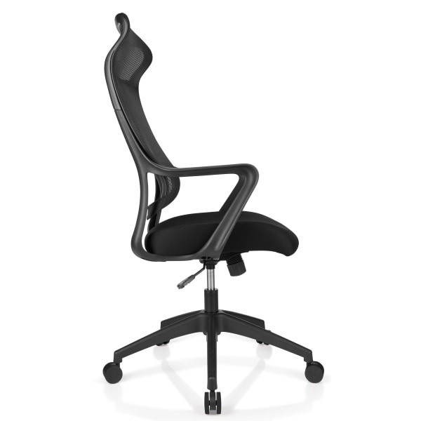 slide 8 of 8, Realspace Lenzer Mesh High-Back Task Chair, Black, 1 ct