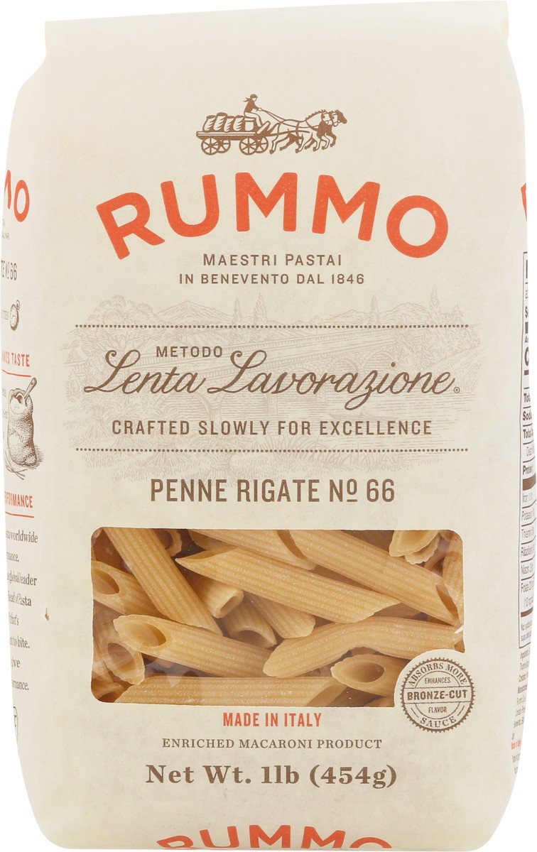 slide 6 of 9, Rummo Rigate Pasta Penne, 1 lb