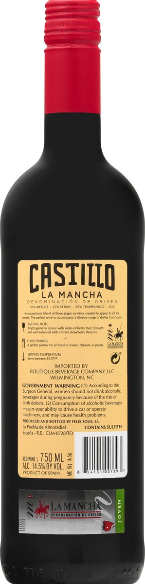 slide 3 of 9, Castillo La Mancha Red Wine 750 ml, 750 ml