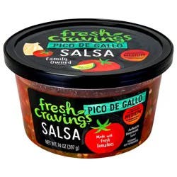 Fresh Cravings Medium Pico De Gallo Salsa 14 oz