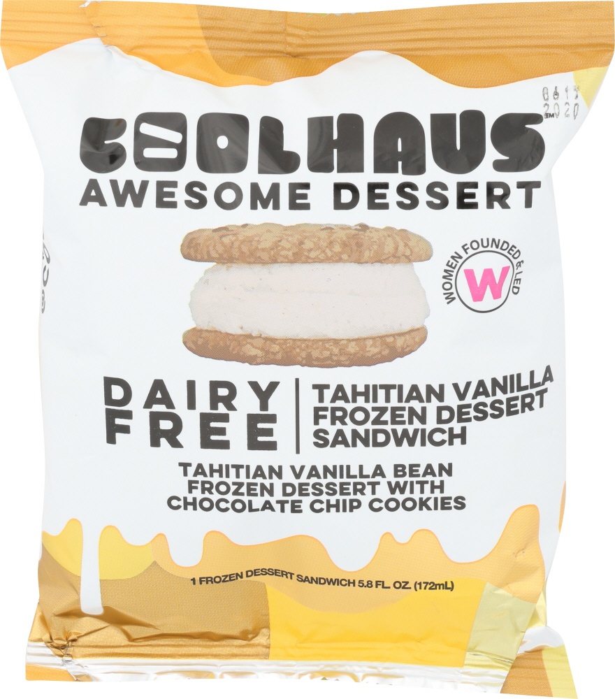 slide 1 of 7, Coolhaus Frozen Dessert Sandwich 1 ea, 1 ct