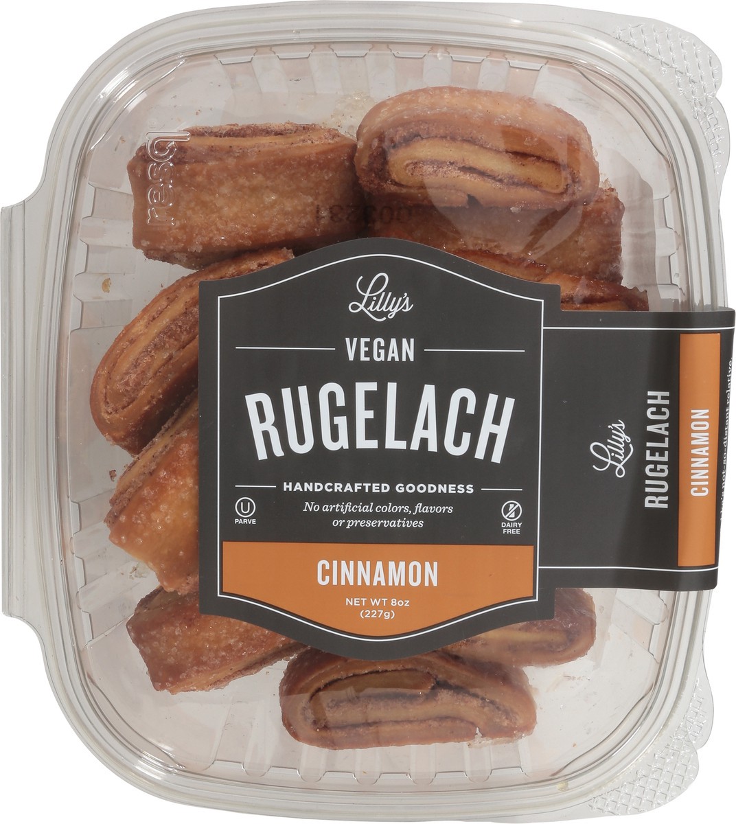 slide 3 of 9, Lilly's Vegan Cinnamon Rugelach 8 oz, 8 oz