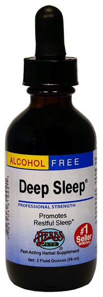 slide 1 of 1, Herbs, Etc. Deep Sleep Alcohol Free, 1 fl oz