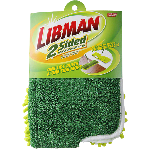 slide 1 of 3, Libman 2-Sided Microfiber Refill, 1 ct